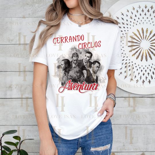 Discover Aventura Cerrando Ciclos 2024,Aventura Album Shirt, God's Project Album Shirt