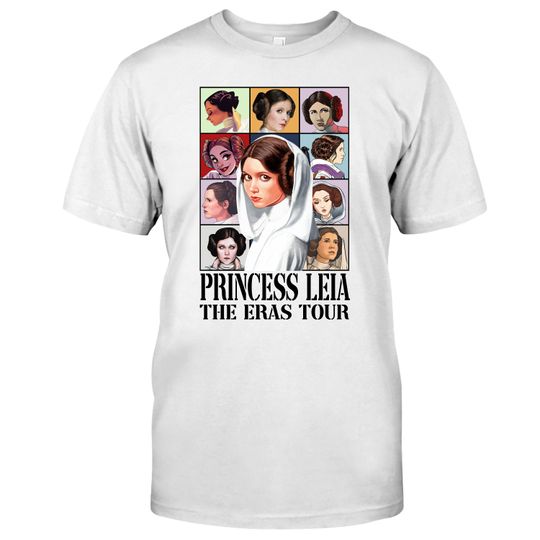 Discover Princess Leia Eras T0ur Shirt, Vintage Princess Leia Shirt
