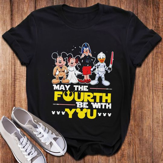 Discover Mouse And Friends May The Fourth Be With You Shirt