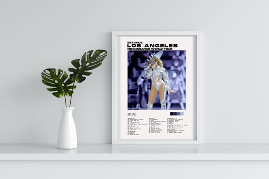 Discover Beyonce Renaissance Tour LOS ANGELES Poster