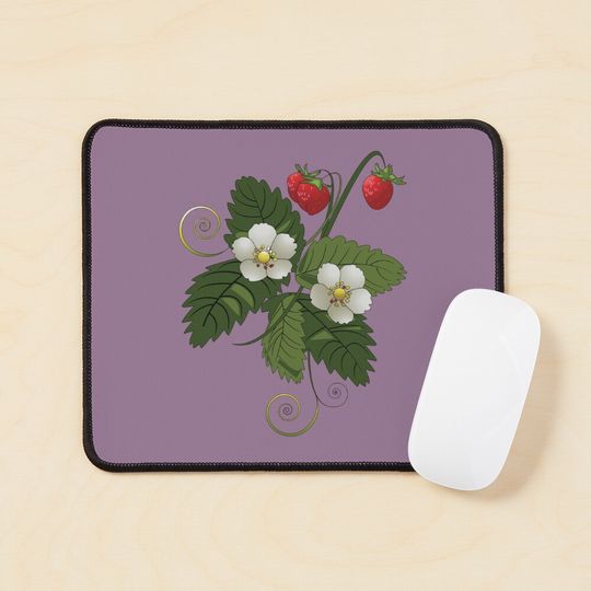 Discover Strawberry  Mouse Pad