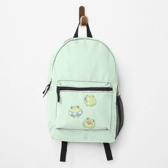 Discover Cute Frogs Backpack
