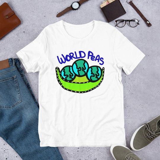 Discover World Peas Pea Puns T-Shirt