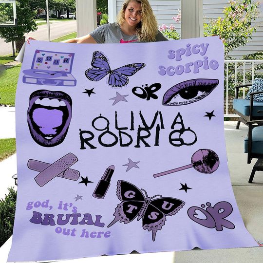 Discover Olivia Rodrigo Stick Fleece Blanket