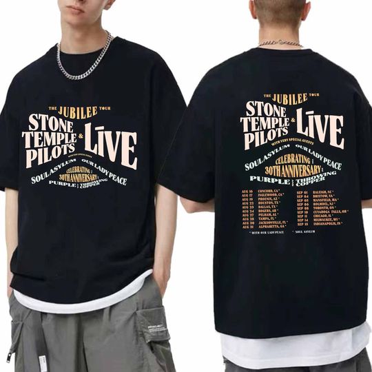 Discover Stone Temple Pilots 2024 Tour Fan Shirt