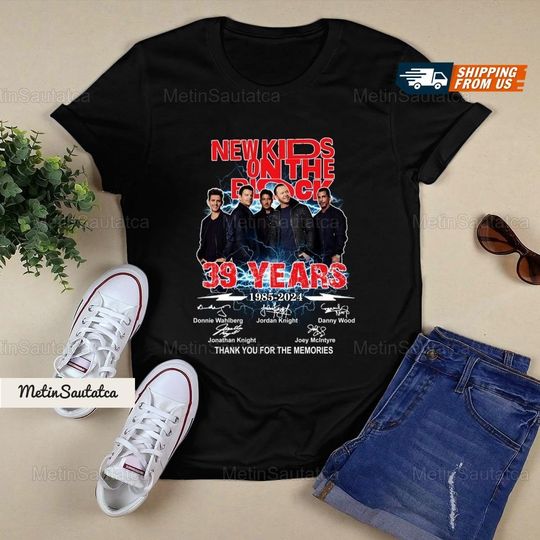 Discover NK on The Block Shirt, NKOT Block 39 Years 1985-2024 Shirt
