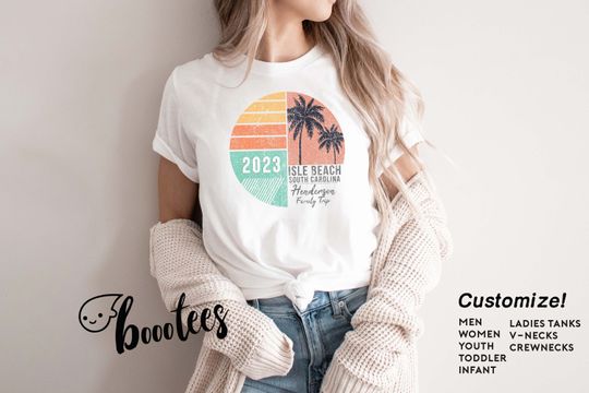Discover Custom Vacation Shirts Beach Matching Family T-Shirt
