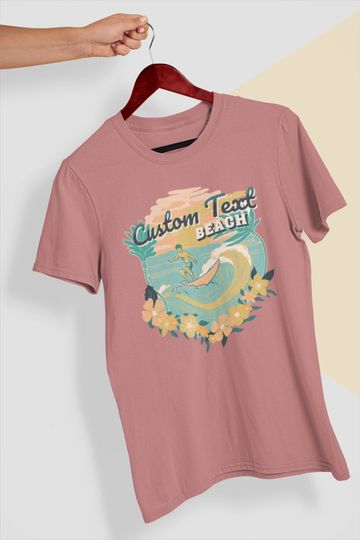 Discover Custom Beach T-Shirt | Personalised Beach T-Shirt