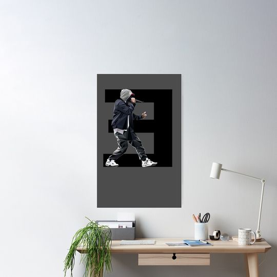 Discover Eminem Poster, Eminem Rapper Home Decor