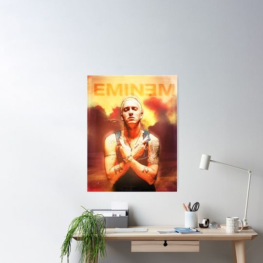 Discover Eminem Poster, Eminem Rapper Home Decor