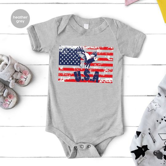 Discover 4th of July Toddler Shirt, Memorial Day Onesie