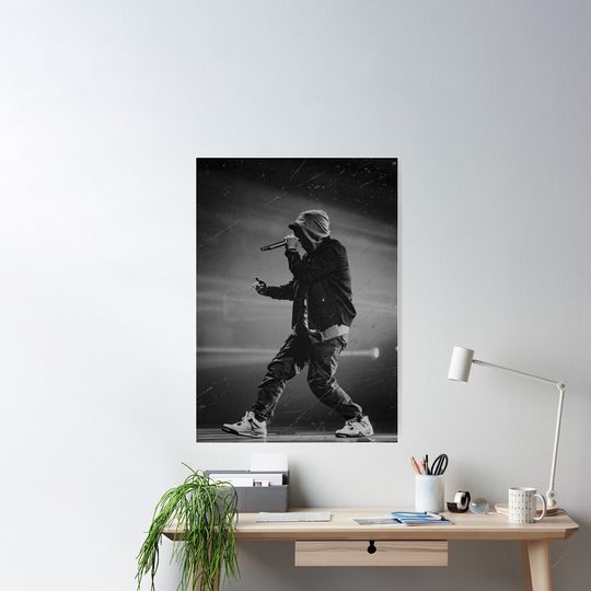 Discover Eminem Poster, Eminem Rapper Home Decor