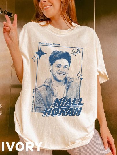 Discover Funny Vintage Niall Horan Shirt, Niall Horan 2024 Concert Tour Shirt