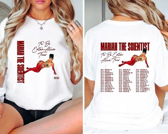 Discover Mariah The Scientist To Be Eaten Alive Tour 2024 Shirt