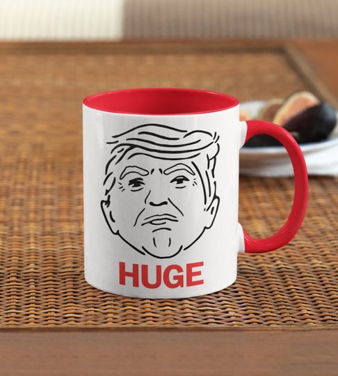 Discover HUGE, Funny Donald Trump Coffee Mug