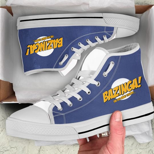 Discover Big Bang Theory shoes, high top sneakers