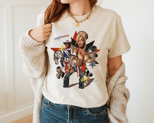 Discover Cowboy Carter Bey0nce Shirt, Cowboy Carter Shirt, The Honey B Shirt