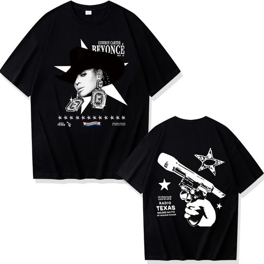 Discover Beyonce Cowboy Carter Country Radio Texas Watts of Healing Power T-Shirts