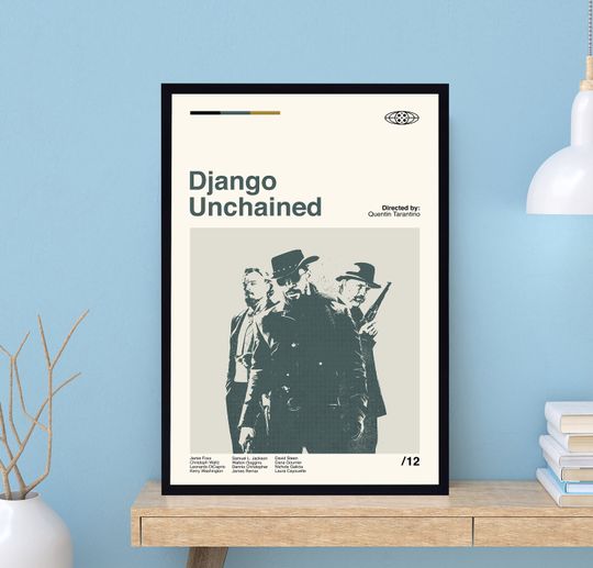 Discover Django Unchained Poster, Quentin Tarantino