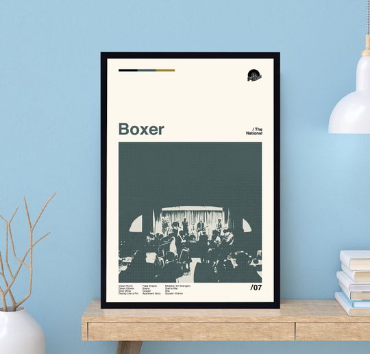 Discover The National Posters, Boxer Poster