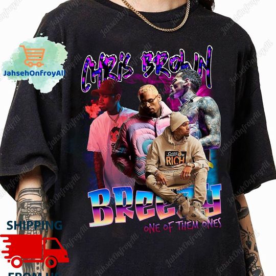 Discover Chris Brown Breezy Shirt - Official Fan Merchandise for Concerts