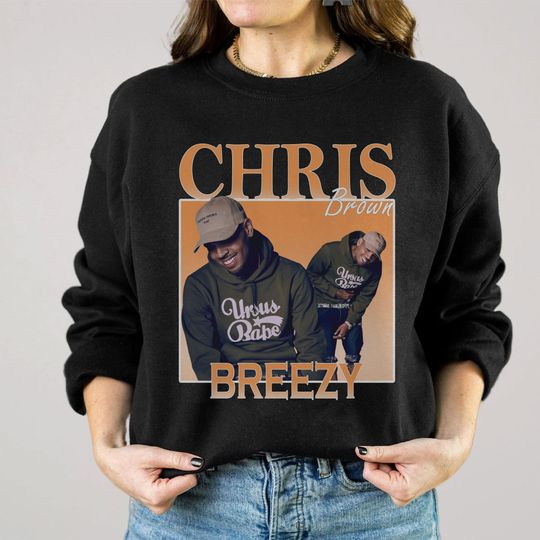 Discover Chris Brown 11:11 Tour 2024, Chris breezy Fan Sweatshirt