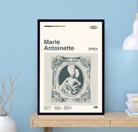 Discover Marie Antoinette Movie Poster, Sofia Coppola, Abstract Poster