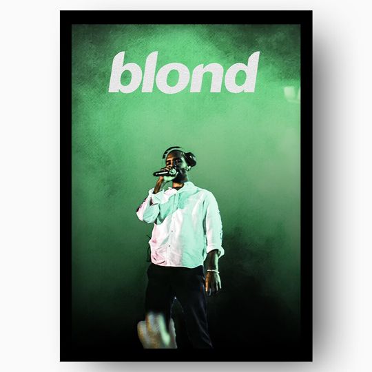 Discover Frank Ocean Blonde poster