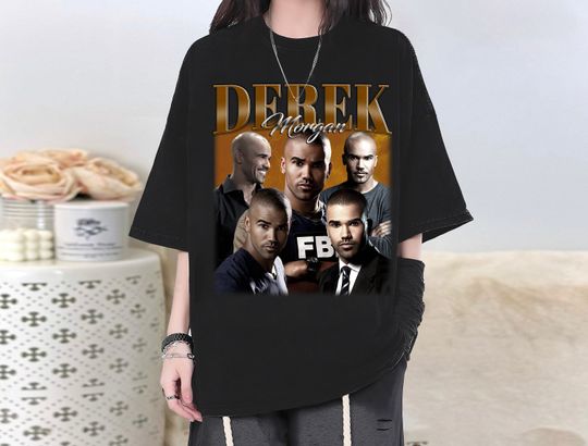 Discover Derek Morgan Character T-Shirt