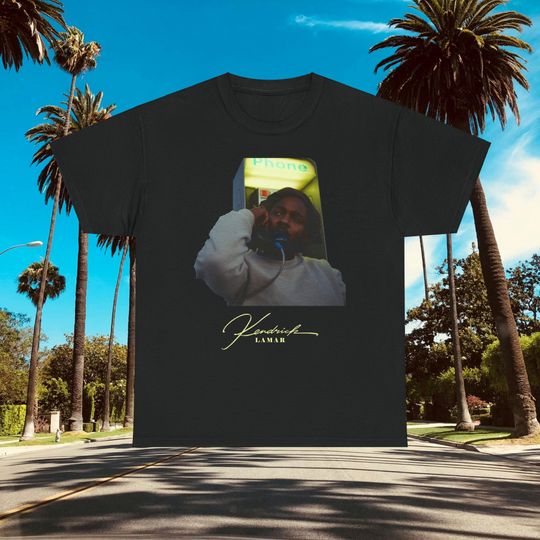 Discover Kendrick Lamar T-Shirt, Unisex Graphic Hip Hop Rapper T-Shirt