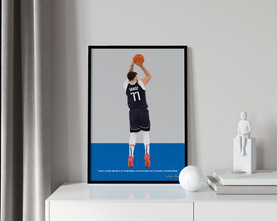 Discover Luka Doncic Premium Matte Vertical Posters