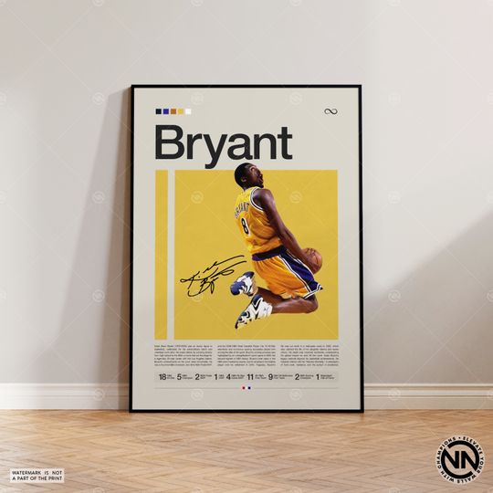 Discover Kobe Bryant Premium Matte Vertical Posters