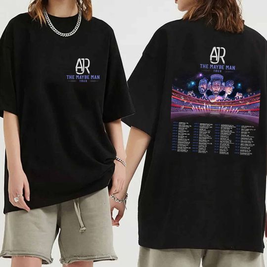 Discover AJR The Maybe Man Tour 2024 Tour Shirt, AJR Band Fan Shirt, The Maybe Man 2024