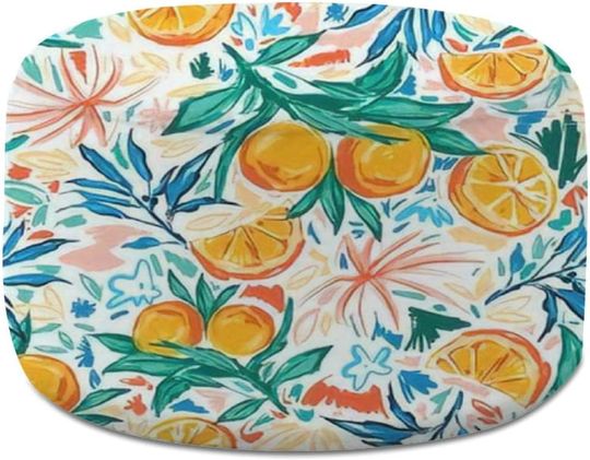 Discover Trendy Clourful Summer Fruits Round Pouf