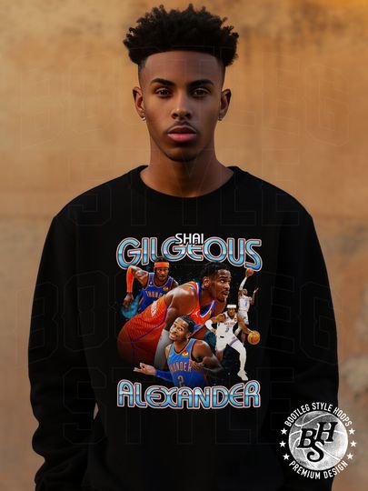 Discover Shai Gilgeous-Alexander Crewneck Sweatshirt gift for Oklahoma Basketball fan