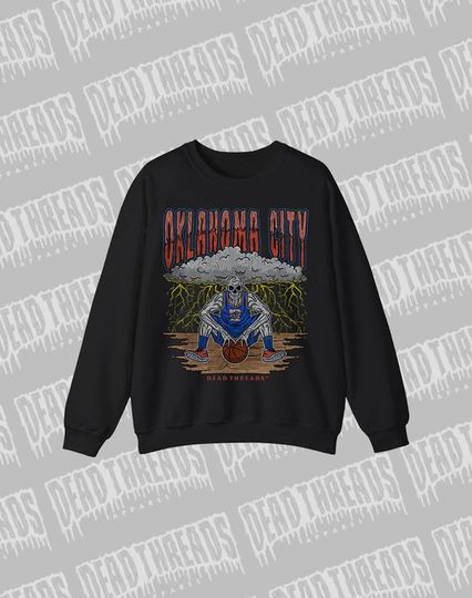 Discover OKLAHOMA BASKETBALL sweatshirt - Dead Threads, city, basketball