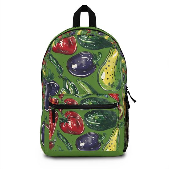 Discover Farmers Market Backpack Fruits And Vegetables Backpack