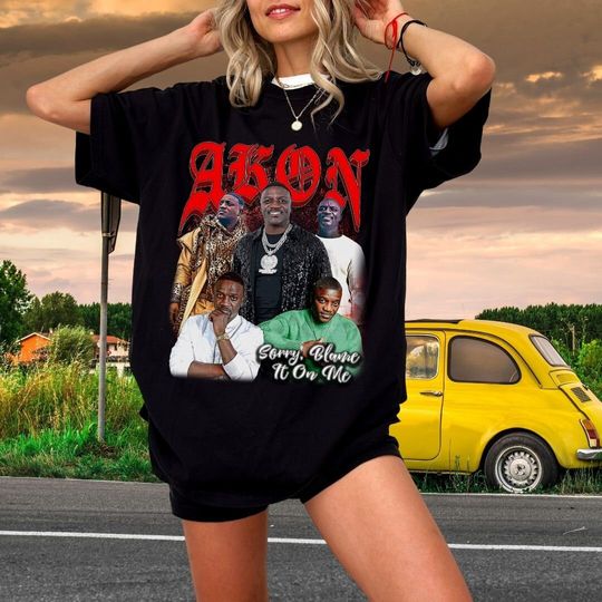 Discover Akon The Superfan Tour 2024 T-shirt