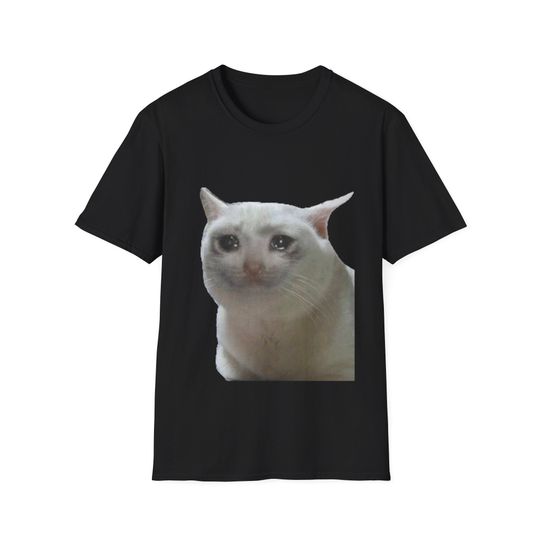 Discover Crying Cat Meme T-Shirt