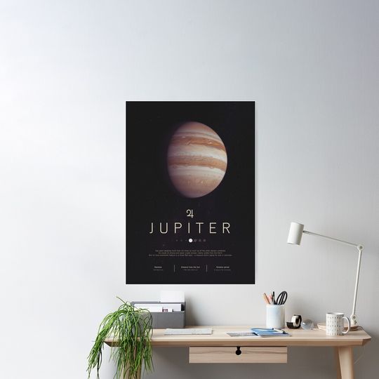 Discover Jupiter Infographic Poster