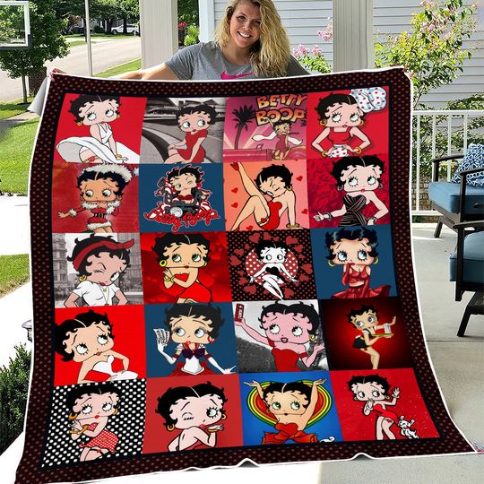 Discover Betty Boop Fleece Blanket