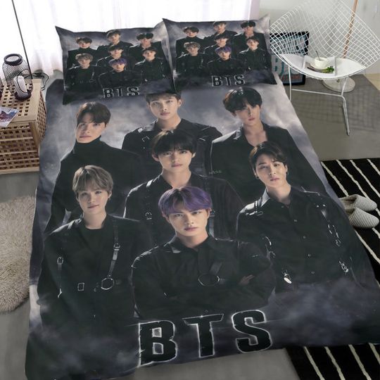 Discover BTS Bangtan Kpop Bedding Sets