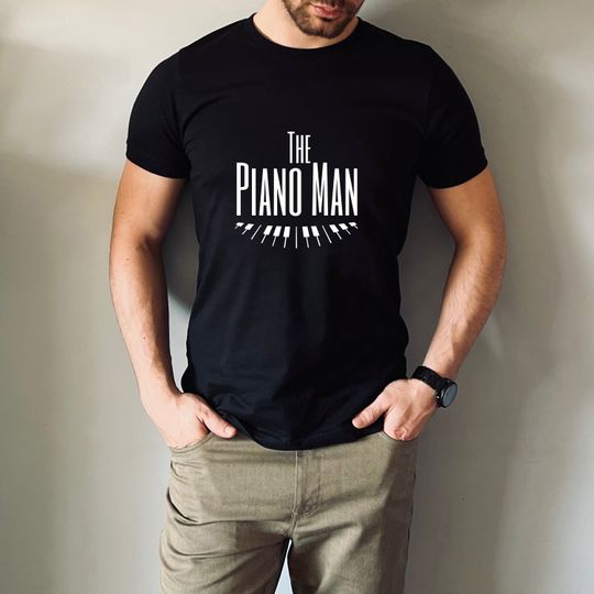 Discover The Piano Man Shirt - Music Lover Gift