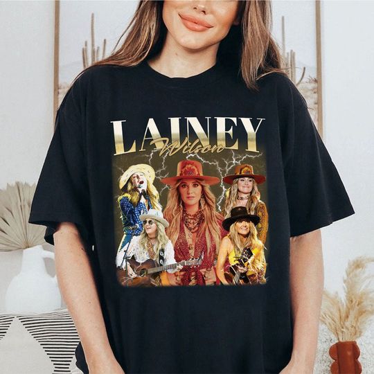 Discover Lainey Wilson Vintage Shirt, Country Music T-Shirt, Lainey Wilson Tour
