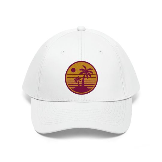 Discover Beach Unisex Twill Hat