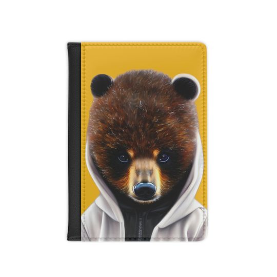 Discover Hoddie Bear Passport Cover