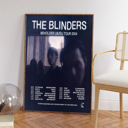 Discover The Blinders - Tour 2024 Poster