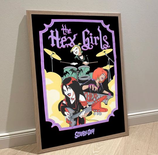 Discover The Hex Girls Rock Band Music Concert 2023 Poster