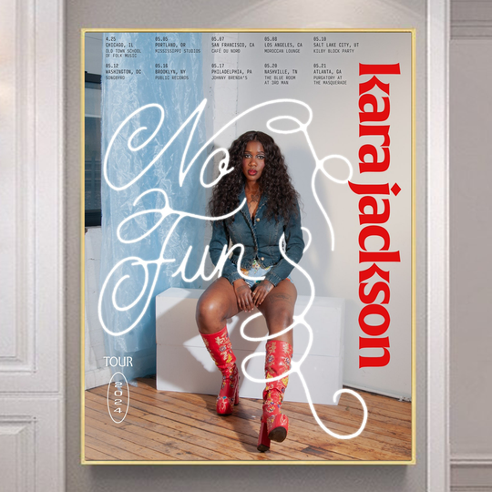 Discover Kara Jackson Announces Spring 2024 North American Tour Poster