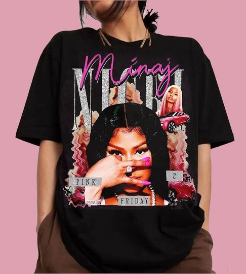Discover Vintage Nicki Minaj Shirt,Nicki Minaj Tour 2024 Shirt